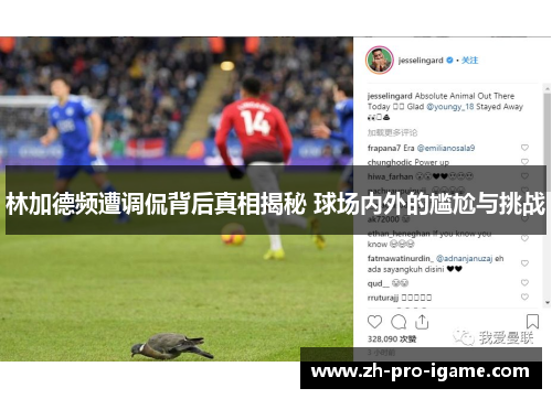 林加德频遭调侃背后真相揭秘 球场内外的尴尬与挑战